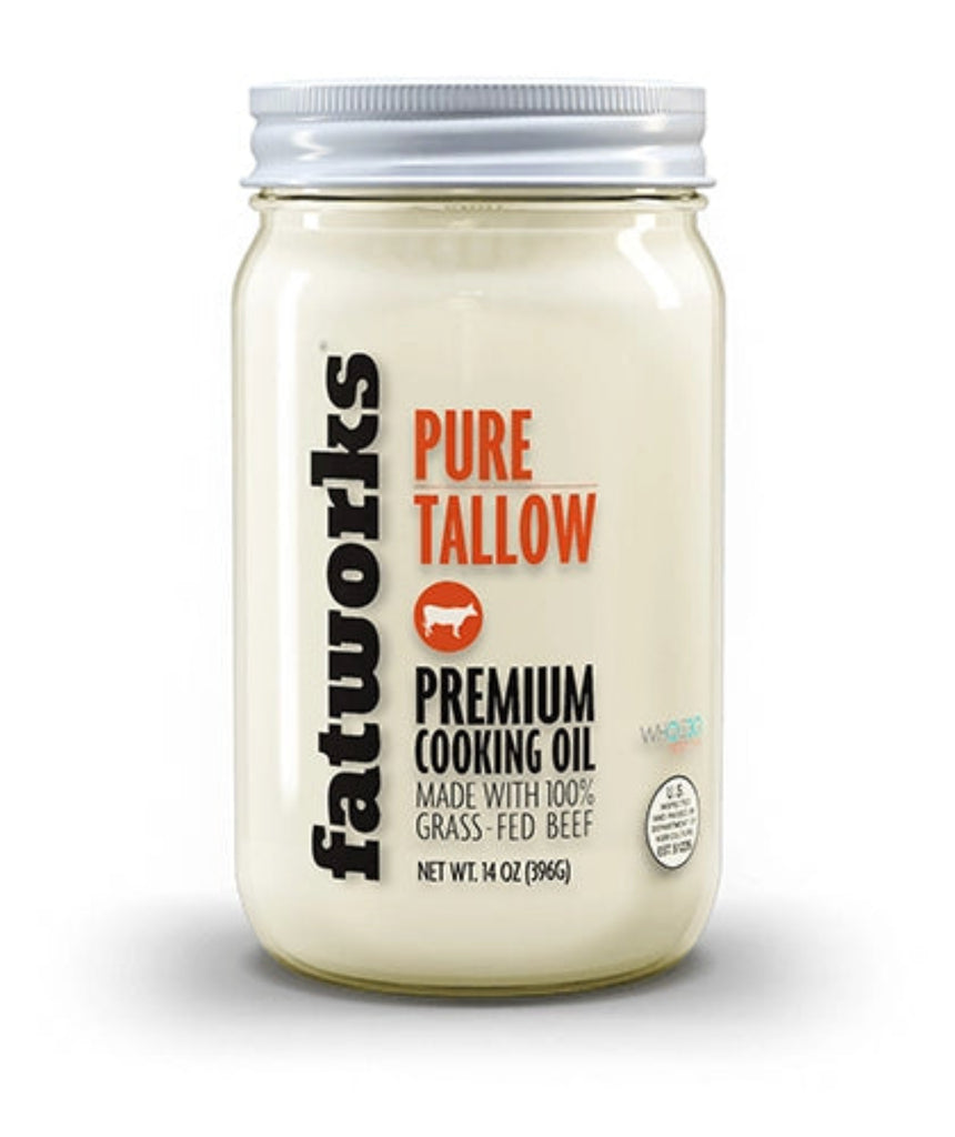 Beef Tallow Cooking Oil - Grass Fed