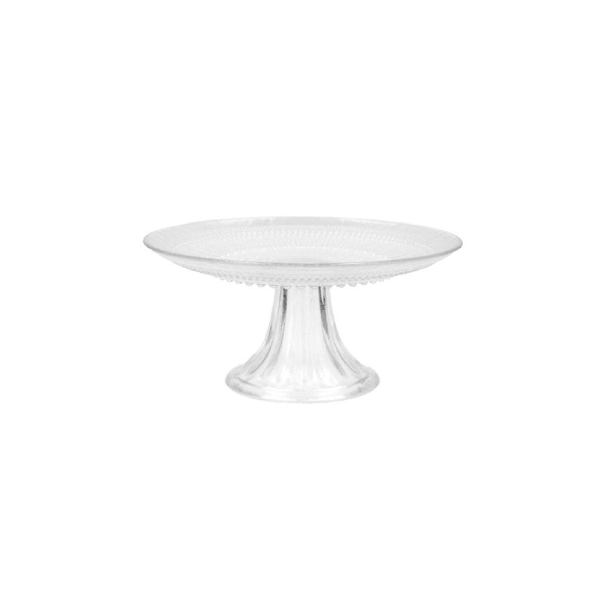 Jupiter Mini Cake Stand - clear