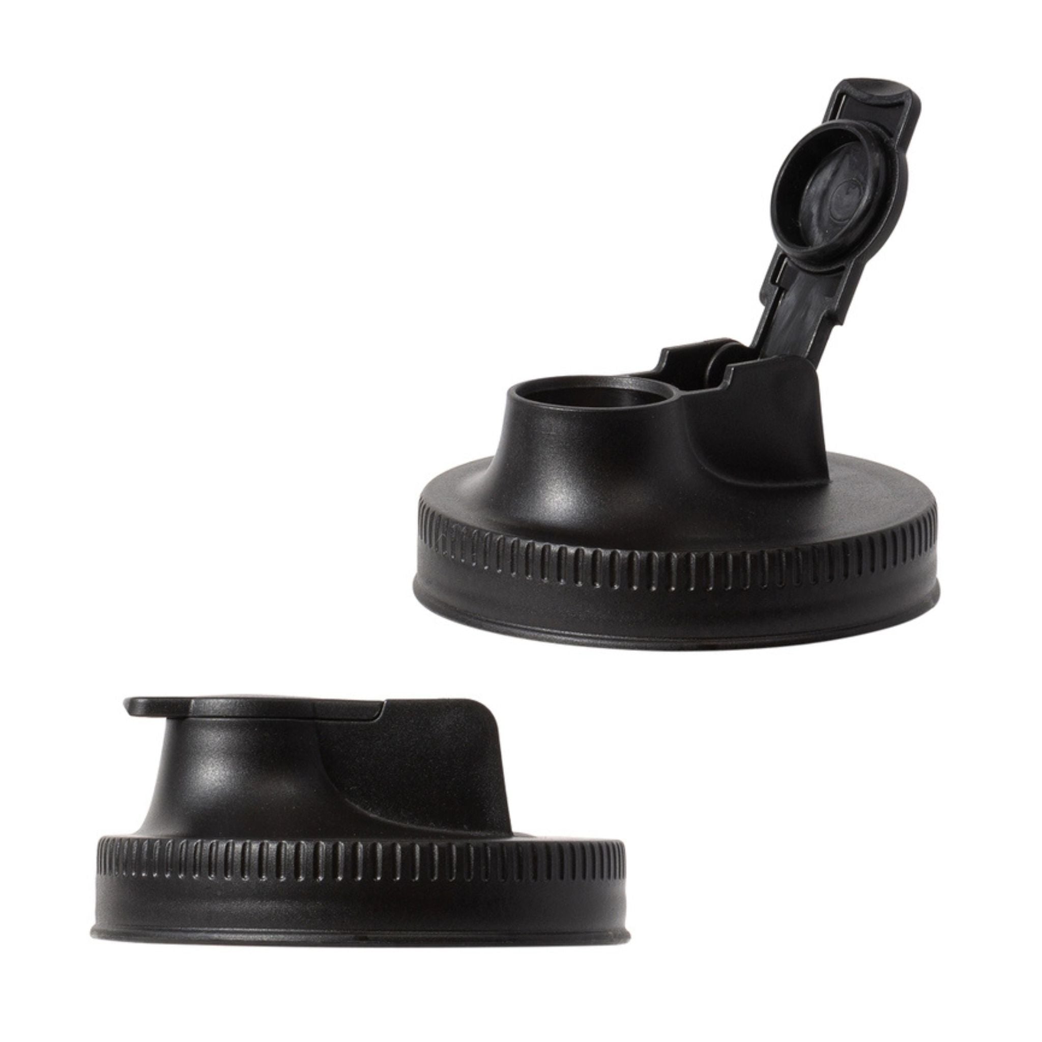 Black Spout Lid for Wide Mouth Jars