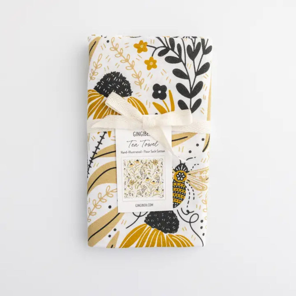 Dishtowel - Bee Garden