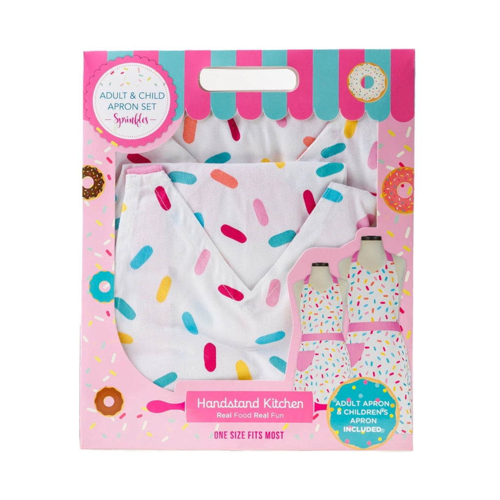 Kid & Adult Apron Set - Sprinkles packaging