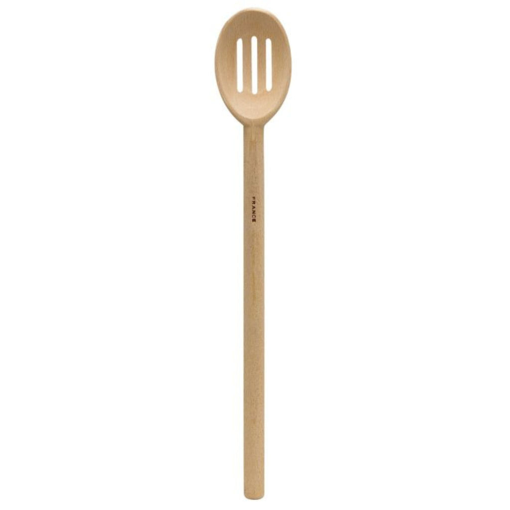 Beechwood Slotted Spoon 11.50"