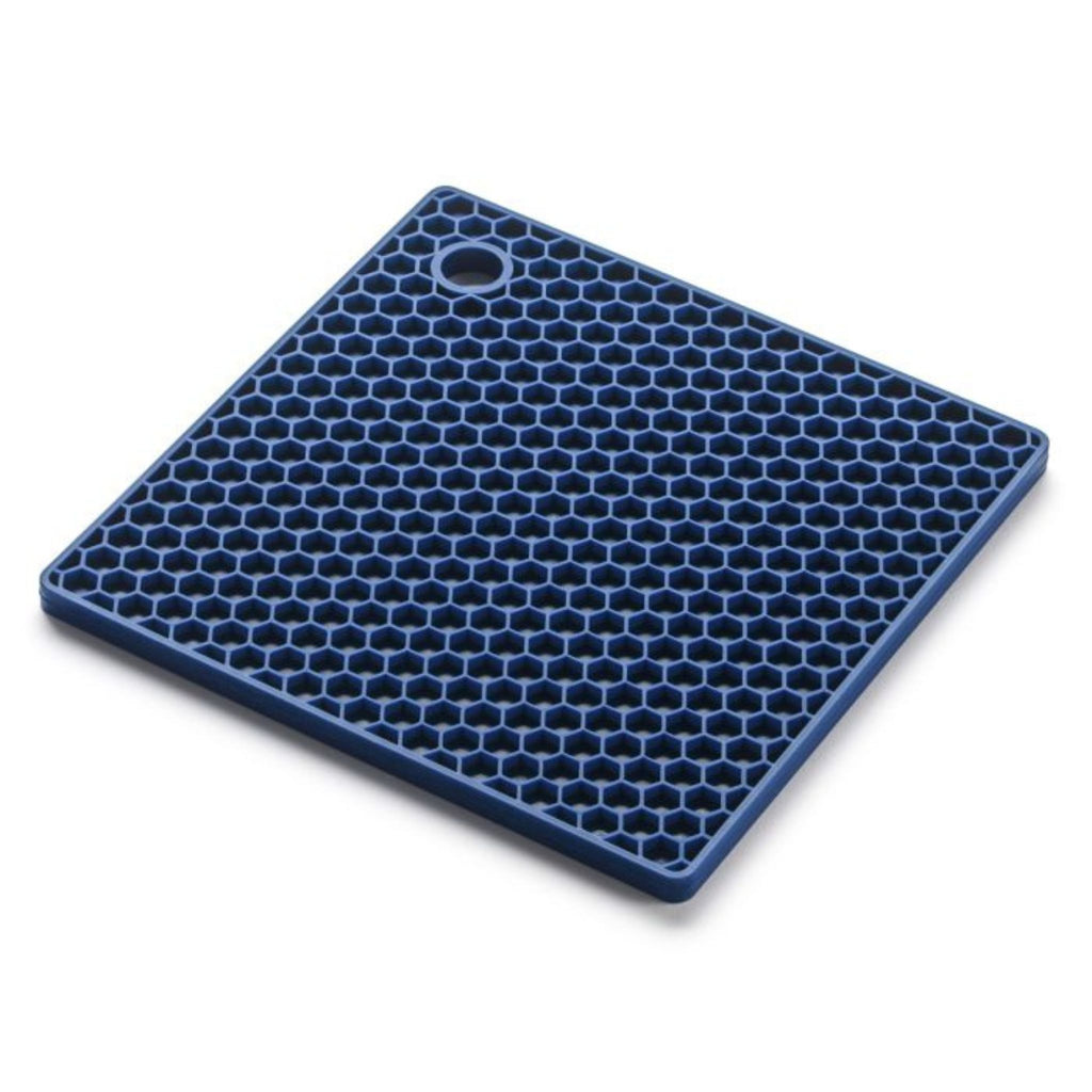 Silicone Trivet - blue