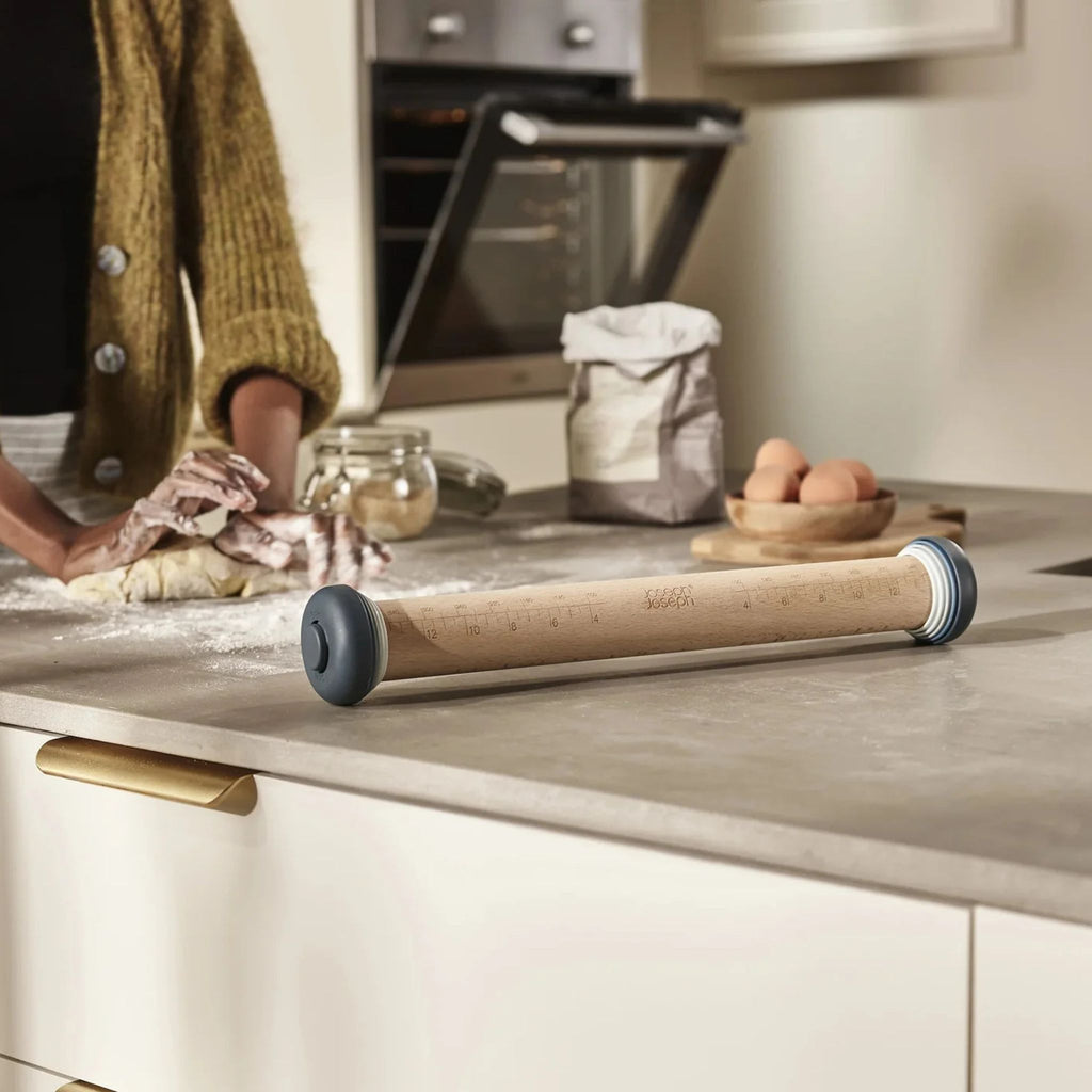 Precision Adjustable Rolling Pin - Sky