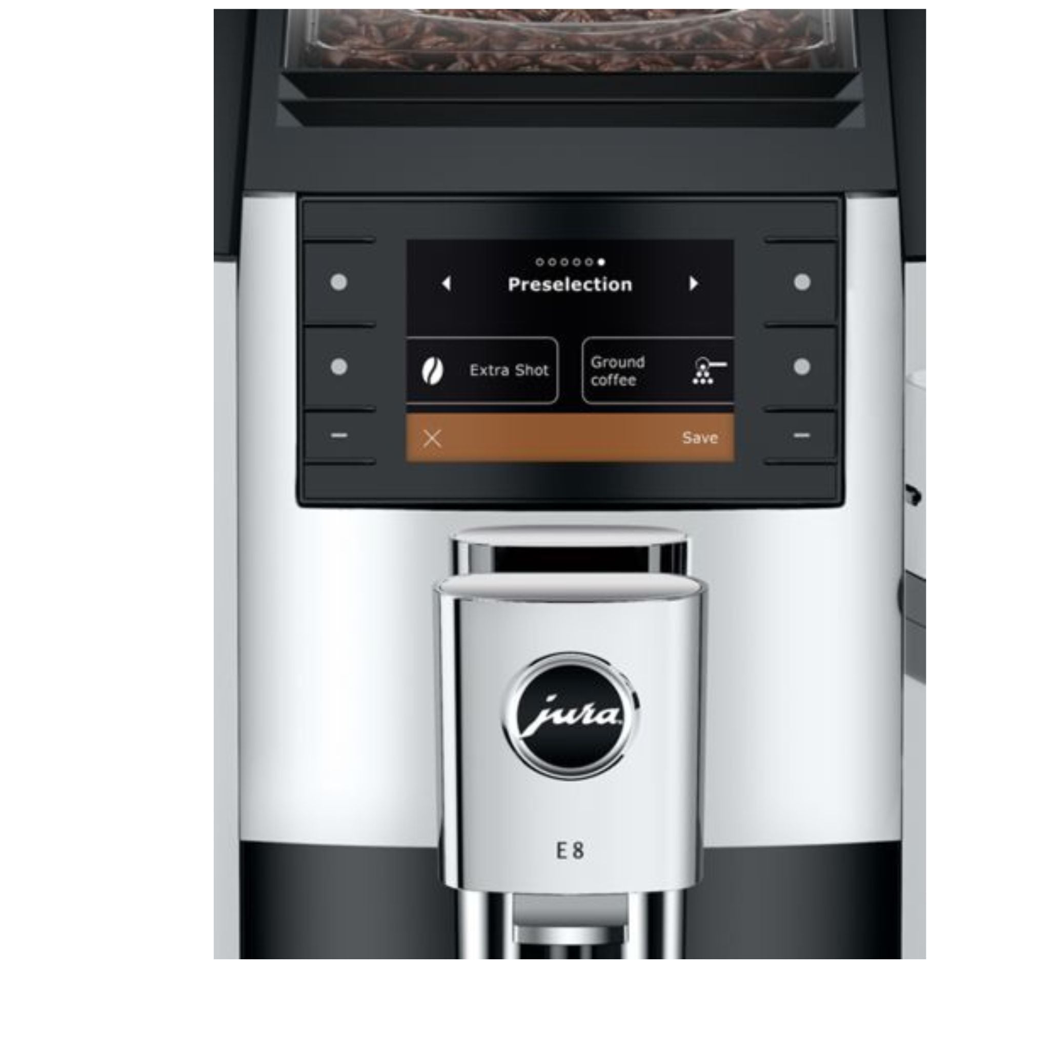 E8 Espresso Machine - Chrome