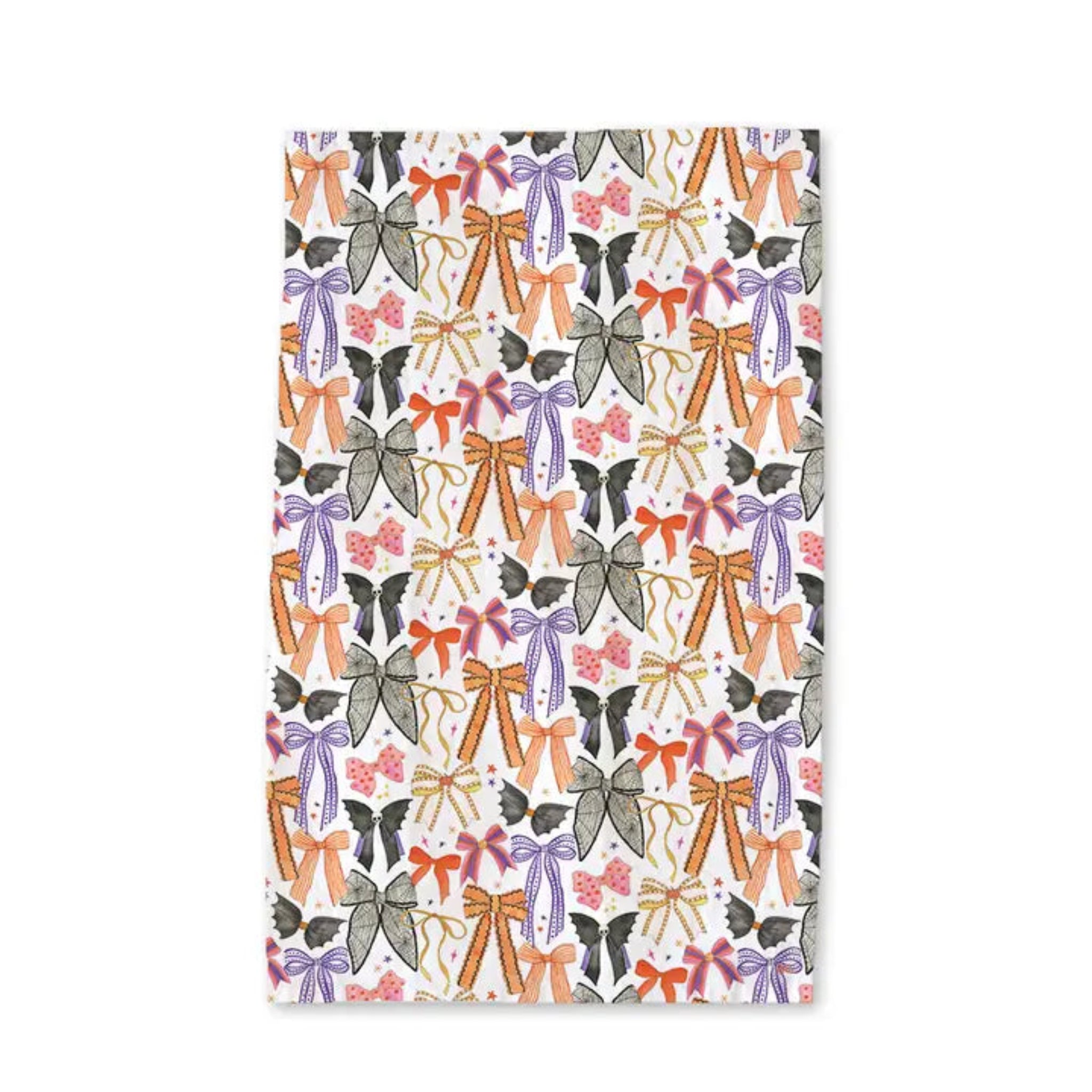 Dishtowel - Halloween Bows
