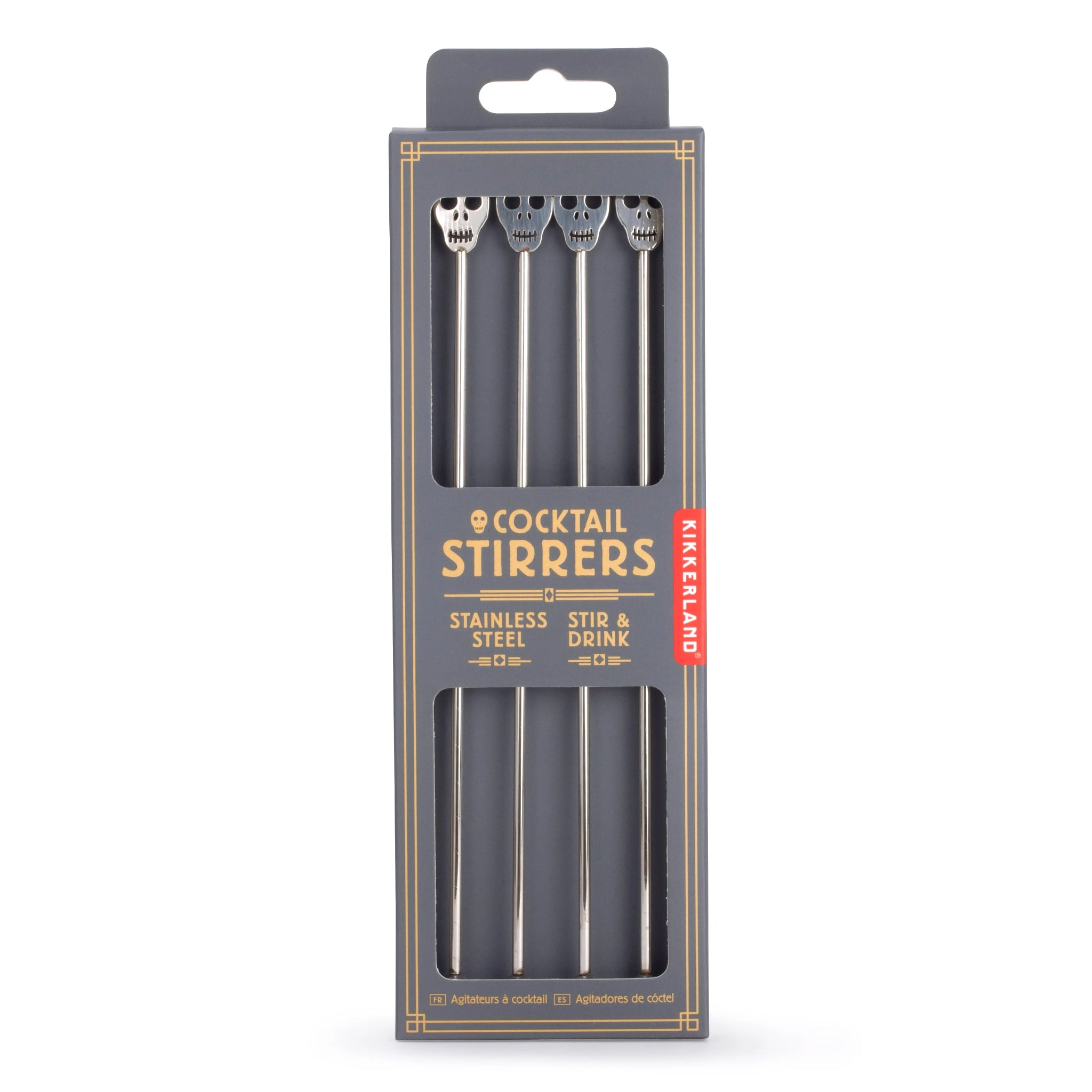 Cocktail Stirrer Set - Skulls