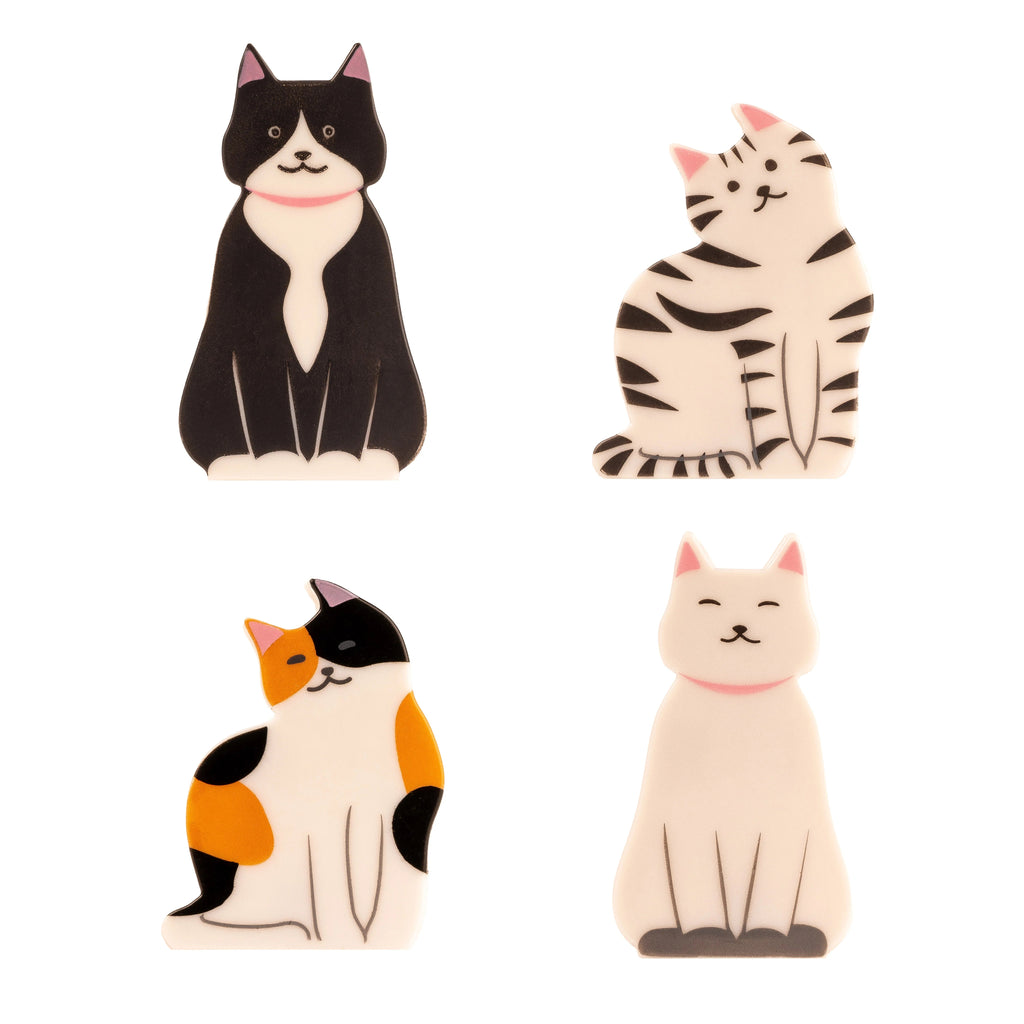 Bag Clip Set - Cats