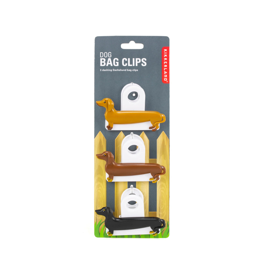 Bag Clip Set - Dogs in pkg
