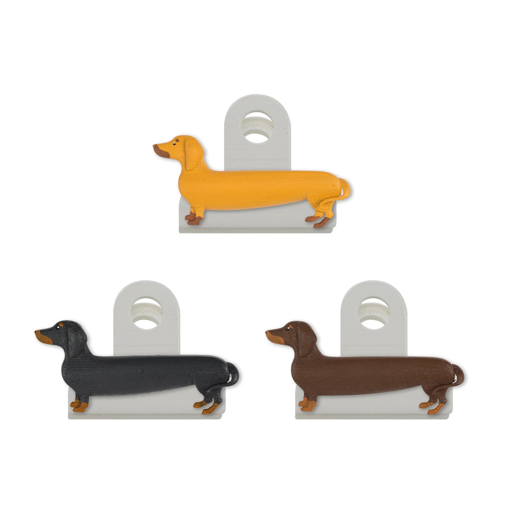 Bag Clip Set - Dogs