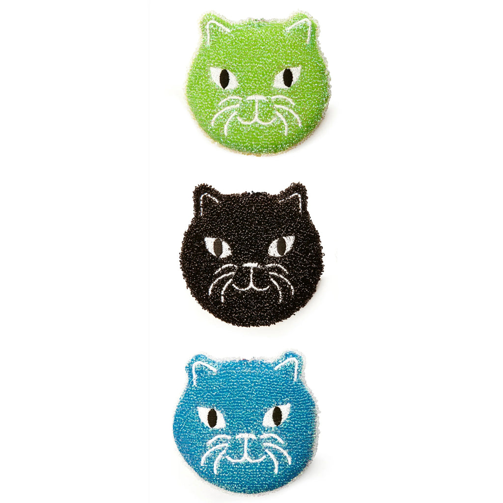Scrub Sponges - Kitty Cats