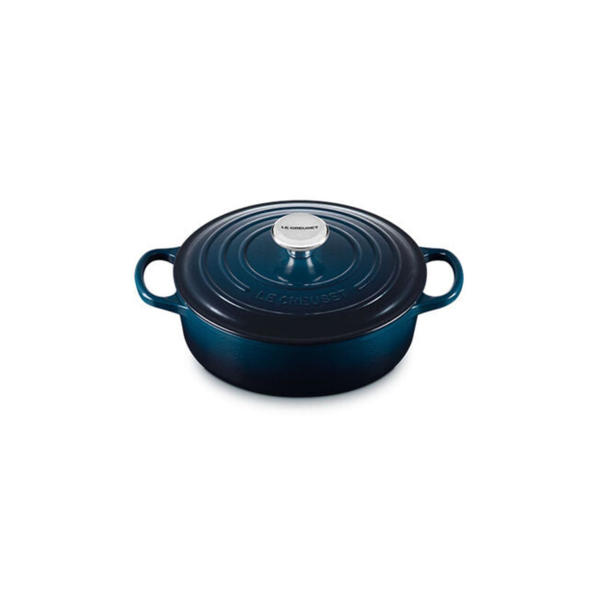Le Creuset 3.5 Quart wide dutch oven - Nuit