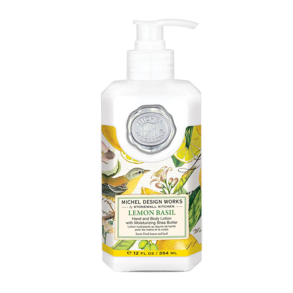 lotion, lemon basil