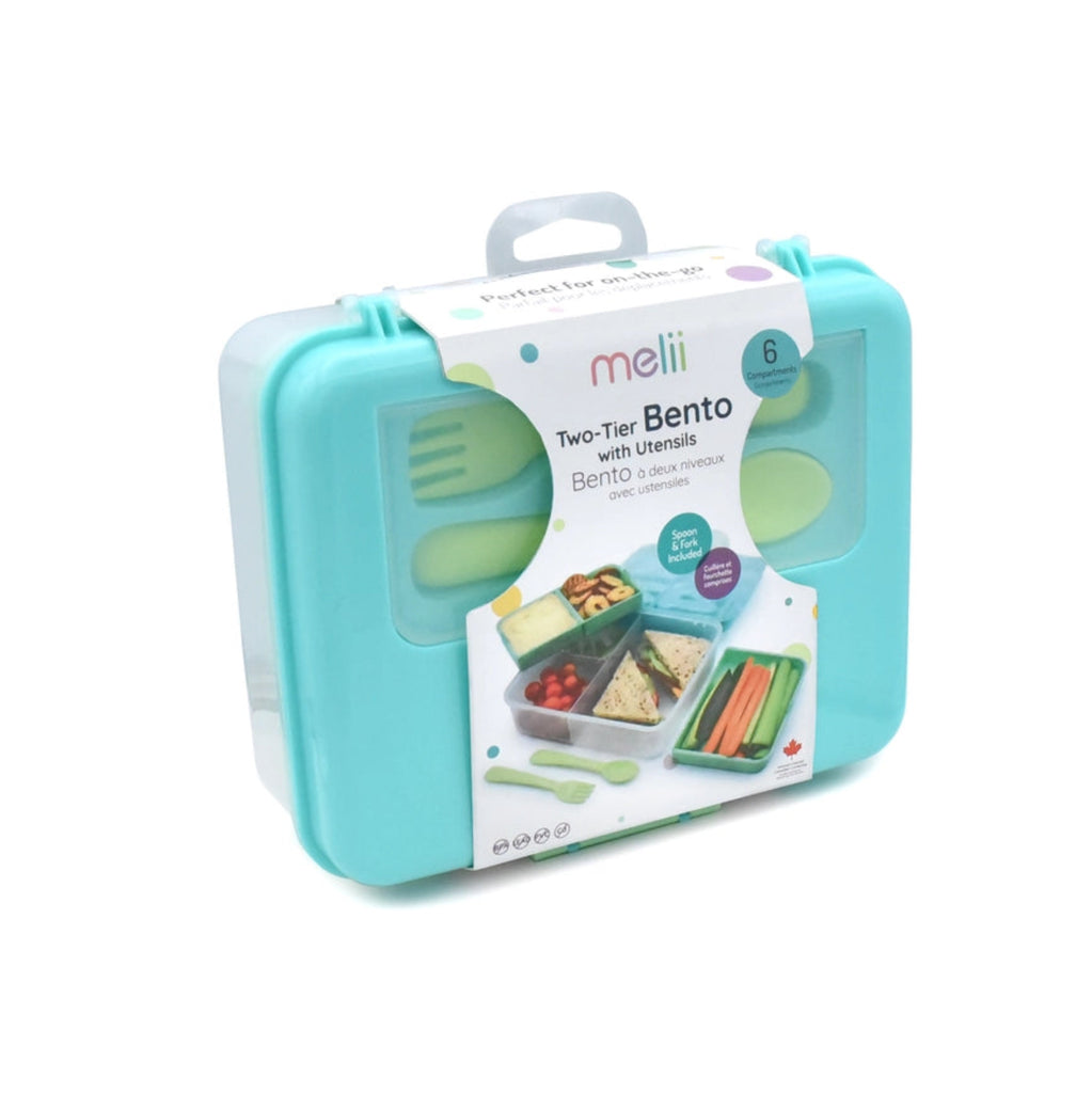 2 Tier Bento Box  in packaging