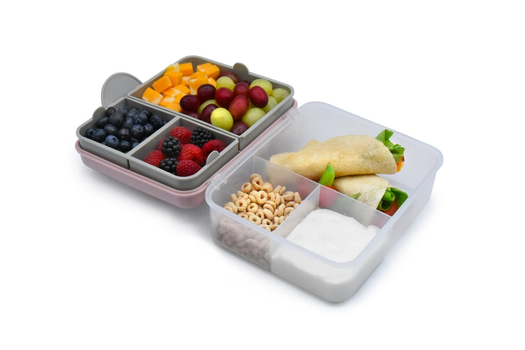 2 Tier Bento Box  interior view