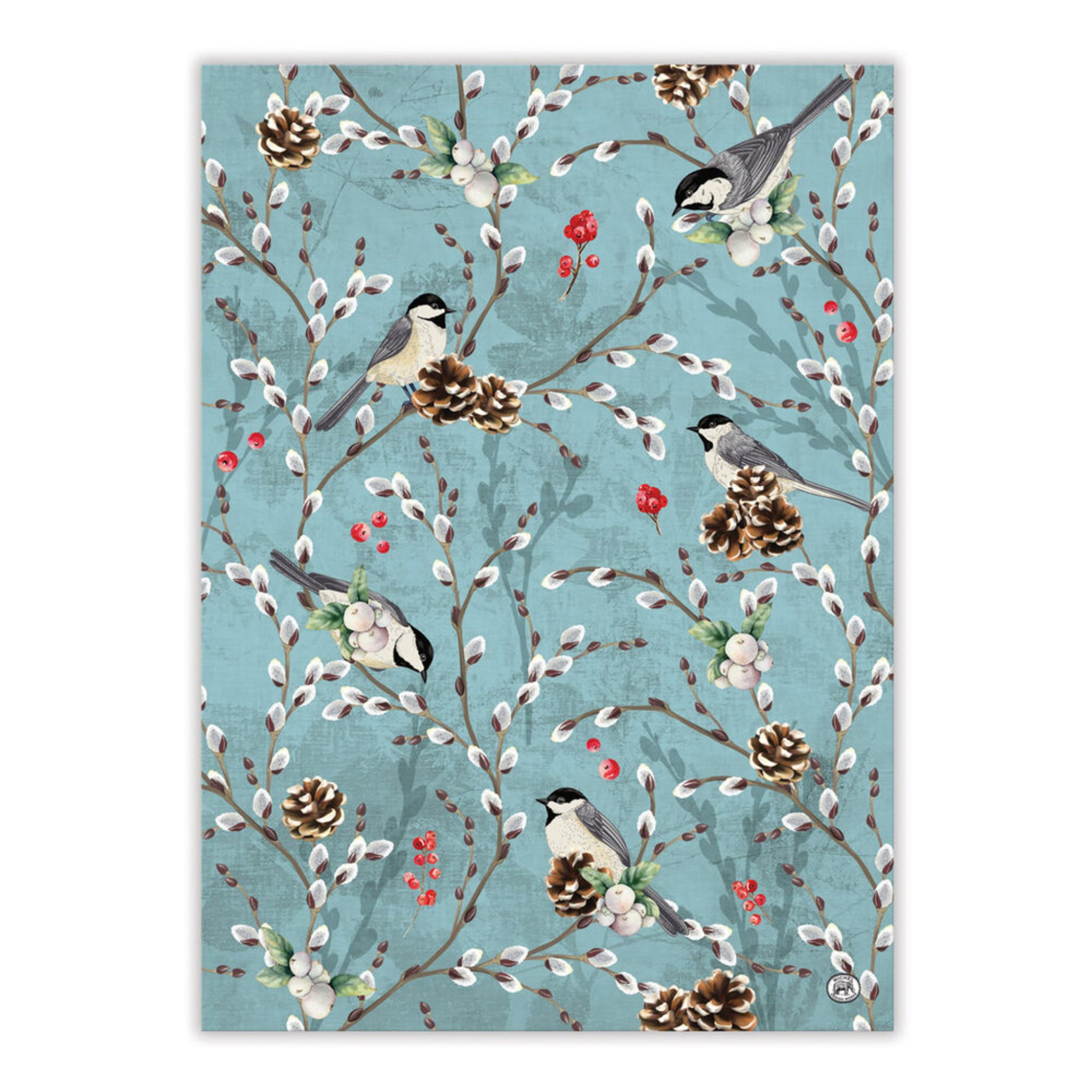 Dishtowel - Winterberry & Balsam