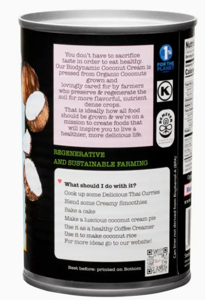 coconut cream information