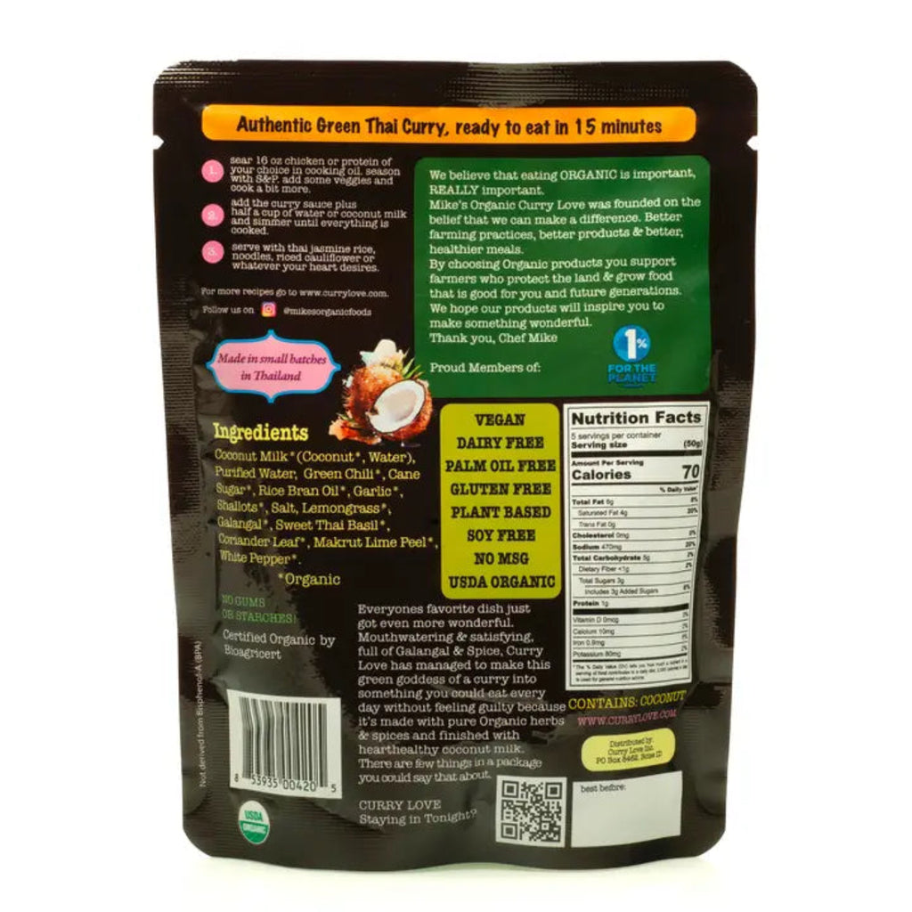 Green Thai Curry Sauce information