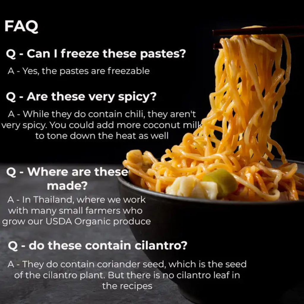 Red Thai Curry Paste FAQ