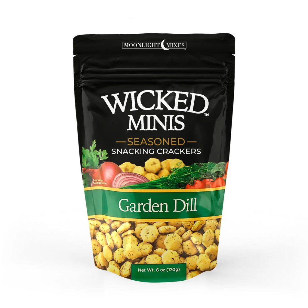 wicked garden dill crackers