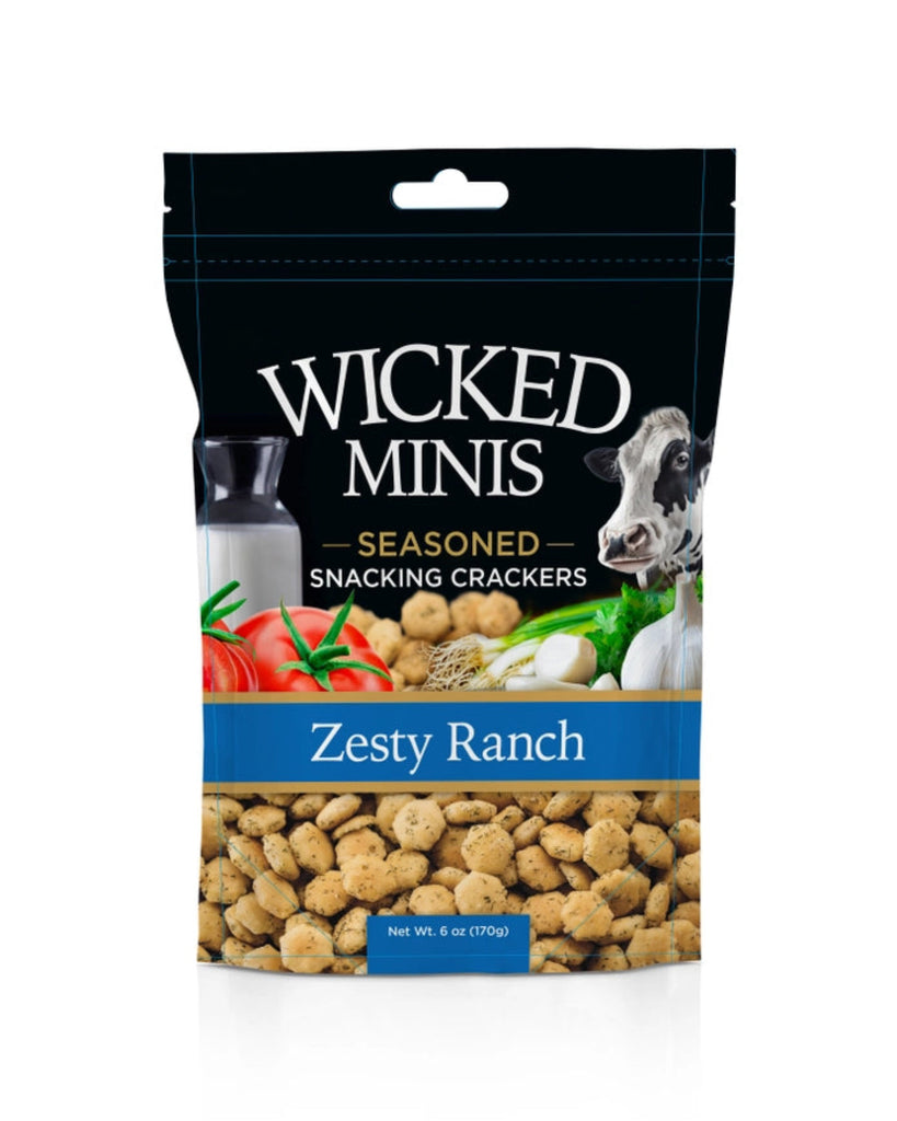 Wicked Minis Zesty Ranch Crackers
