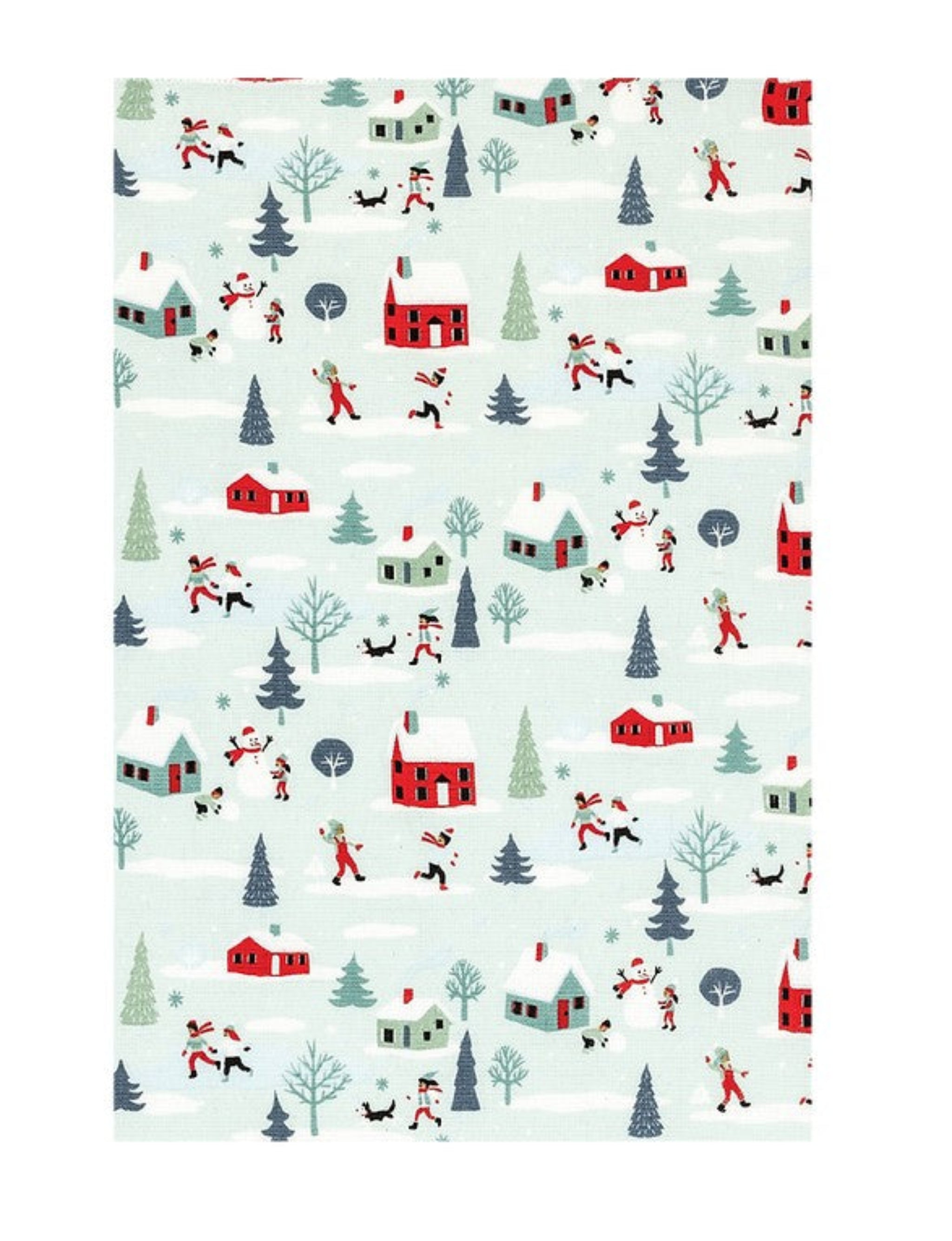 Dishtowel - Winter Village