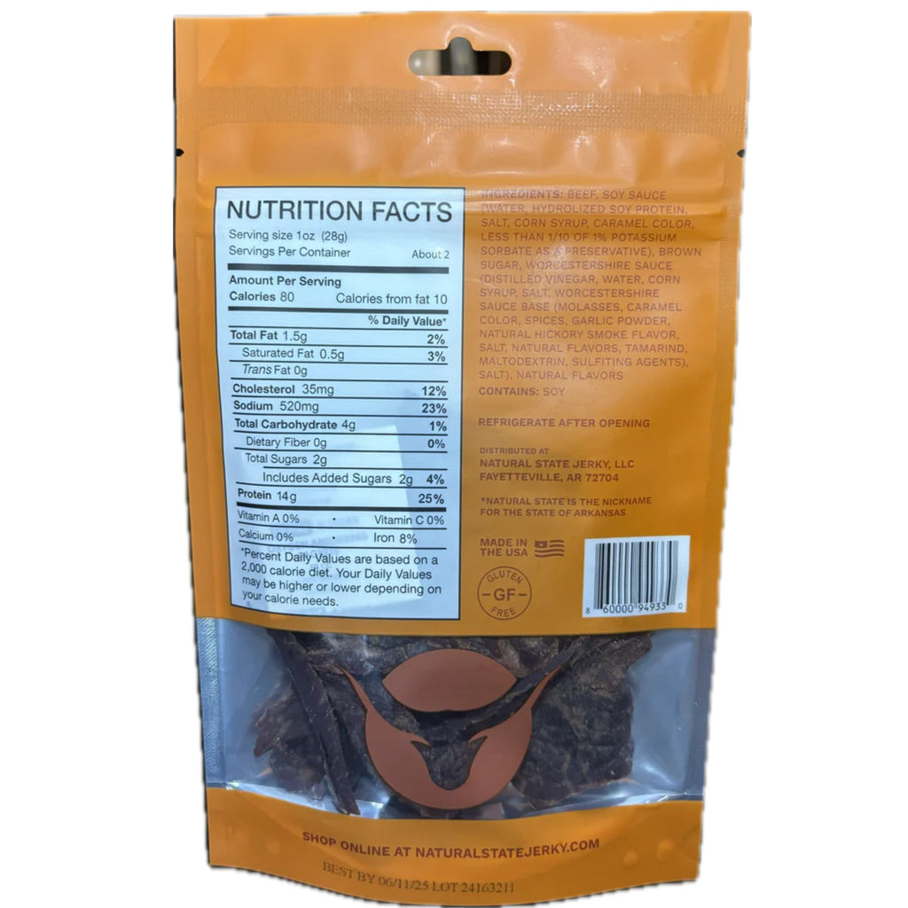 Beef Jerky - Original nutrition info