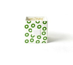 Green Peridot Mini Nesting Cube - Medium