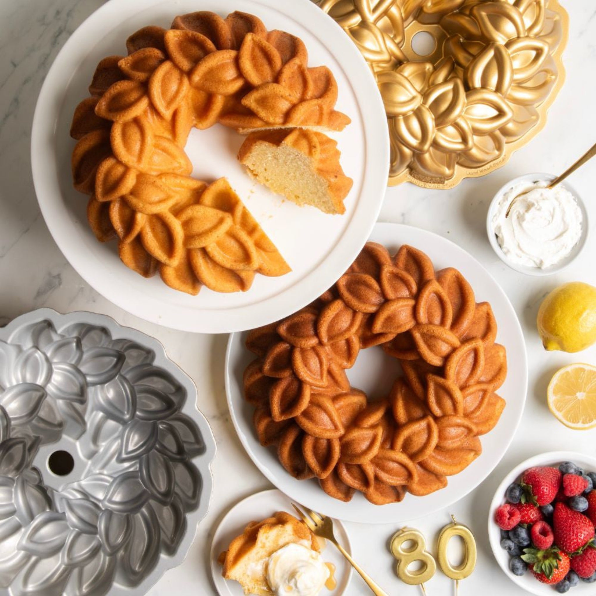 Bundt Pan - Laurel Wreath