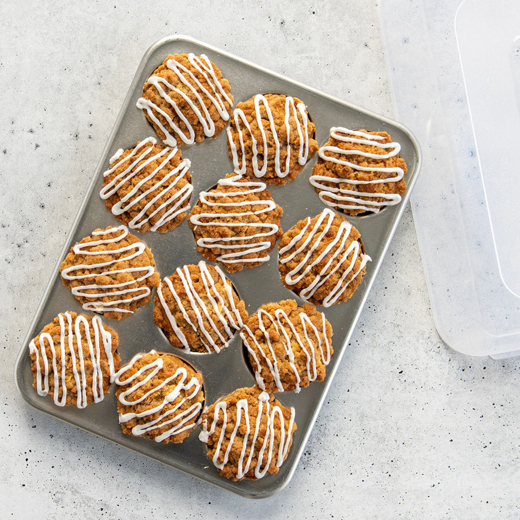 12 Cup Muffin Pan in use