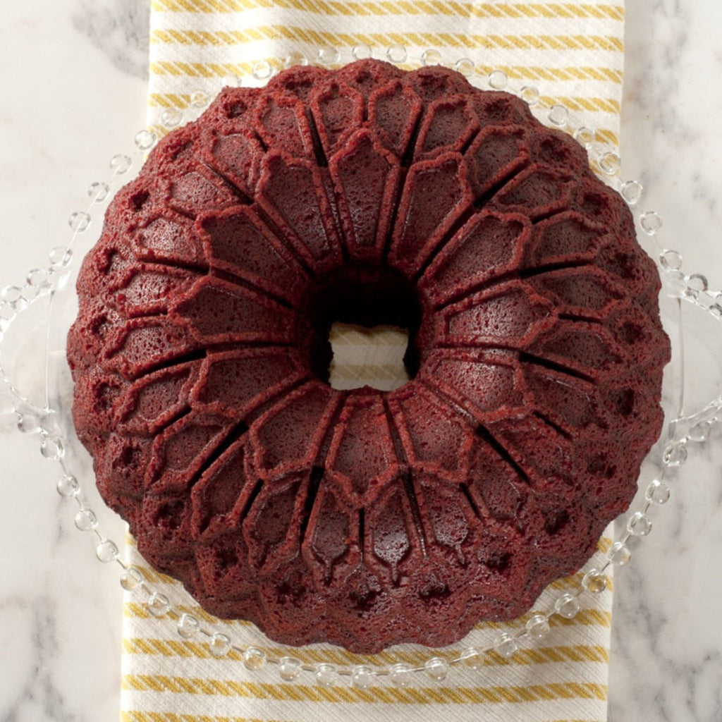 Stained Glass Bundt Pan cake