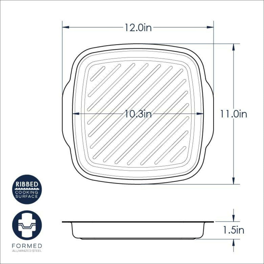 Texas Searing Griddle dimensions