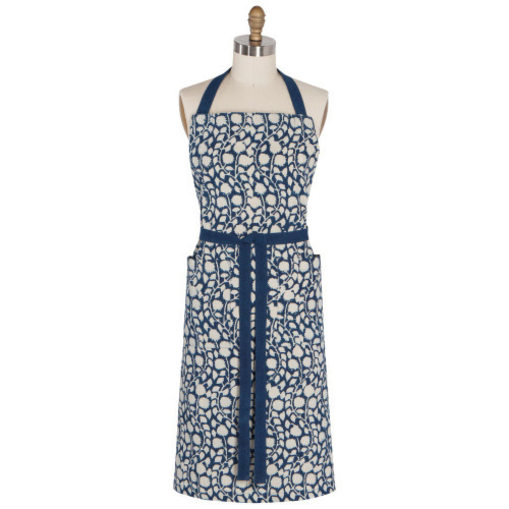 Apron - Block Print Vinebloom