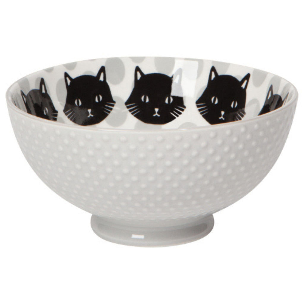 feline fine med bowl