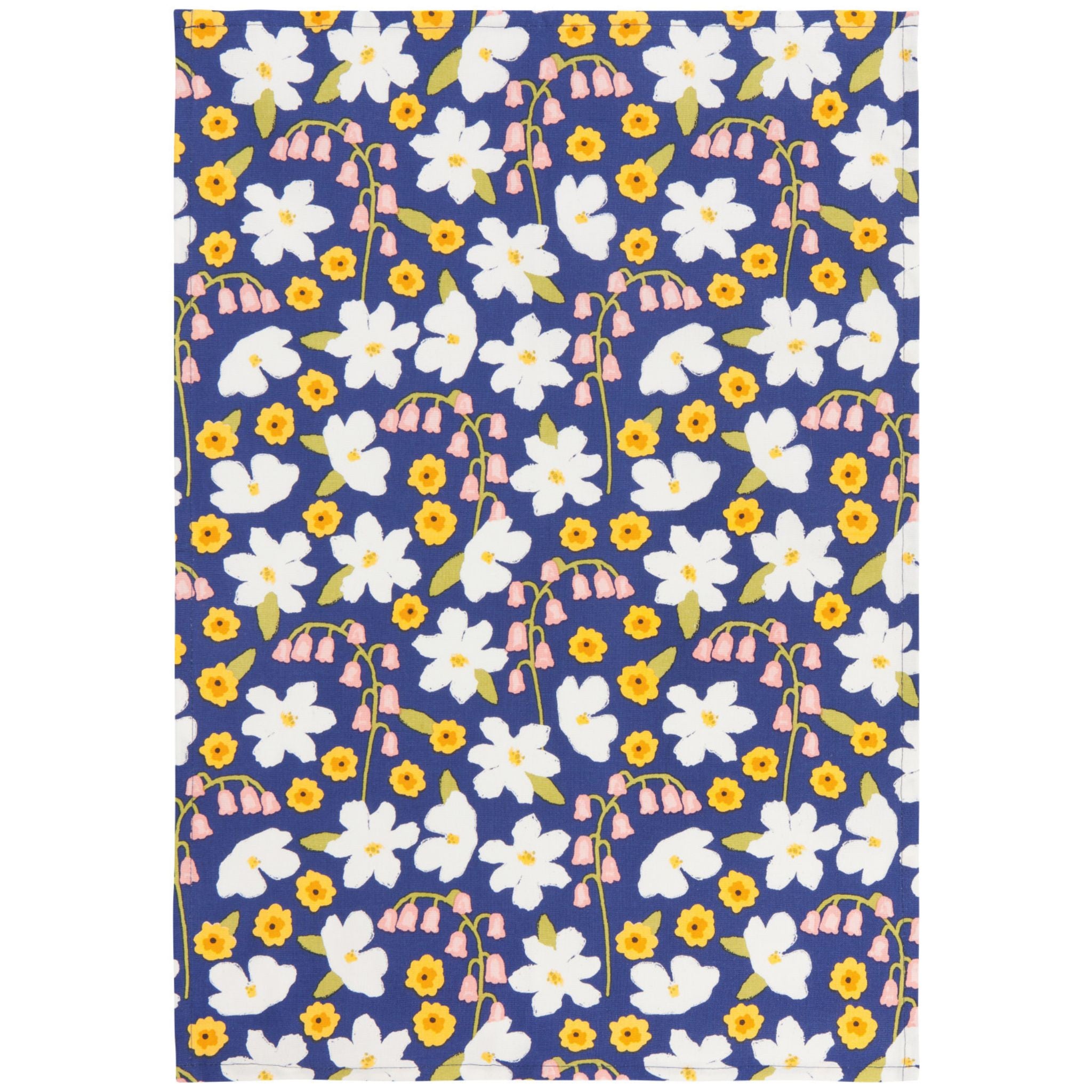 Dishtowel - Full Bloom red