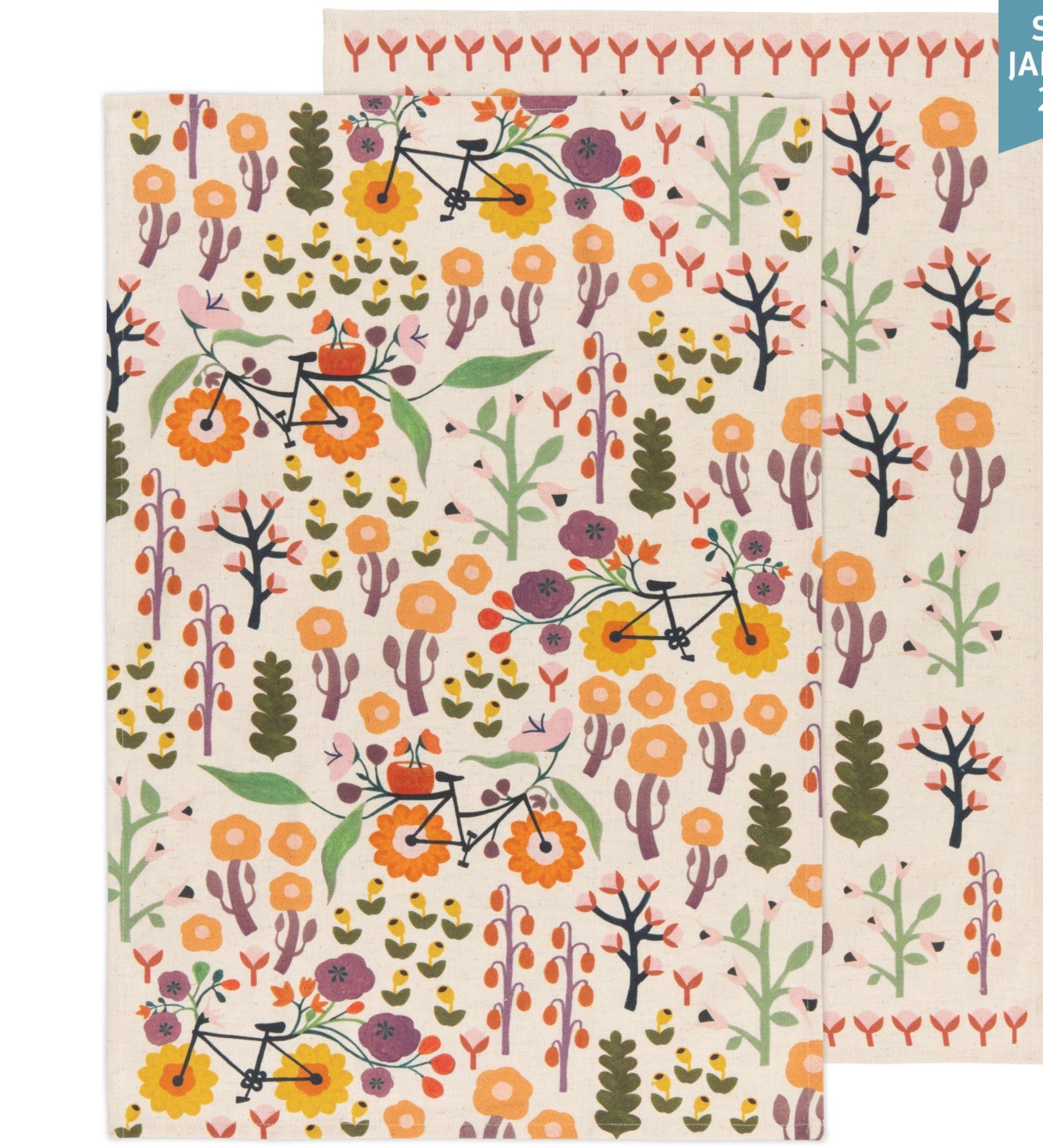 Dishtowel Set - Petal Power