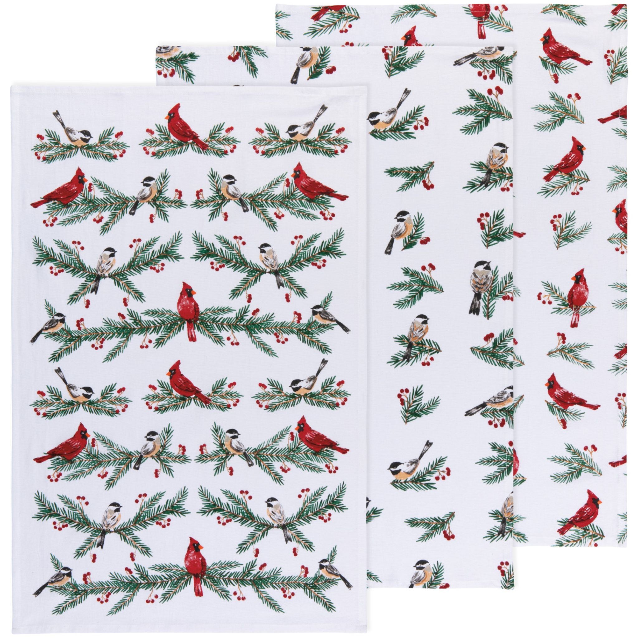 Dishtowel Set- Birds & Bows Floursack