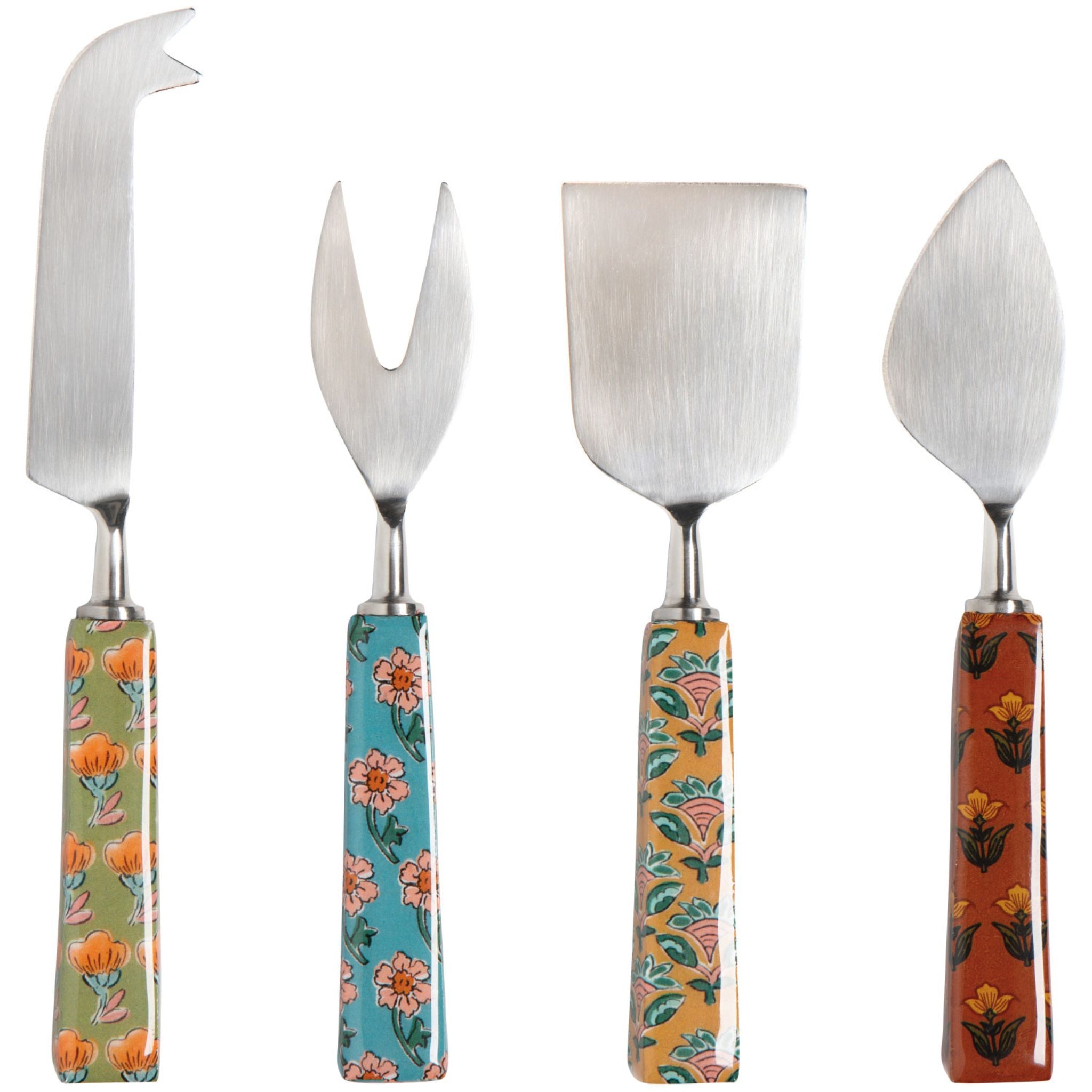 Mosaic Cheese Knife Set