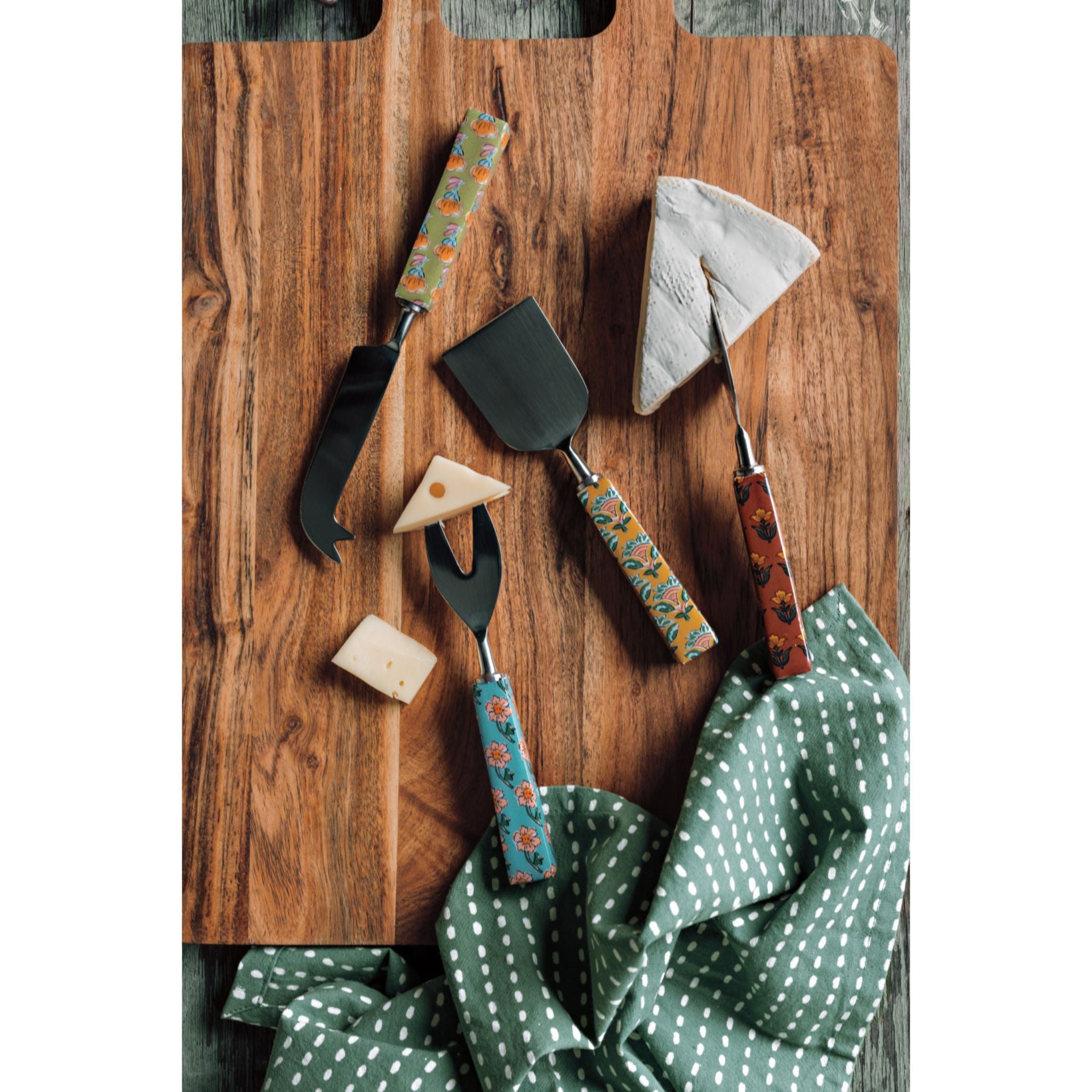 Mosaic Cheese Knife Set
