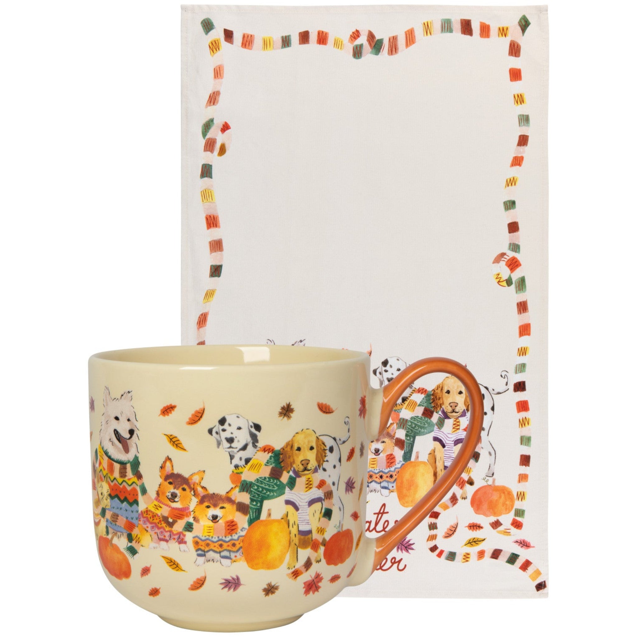 Mug & Dishtowel Set - Sweater Weather