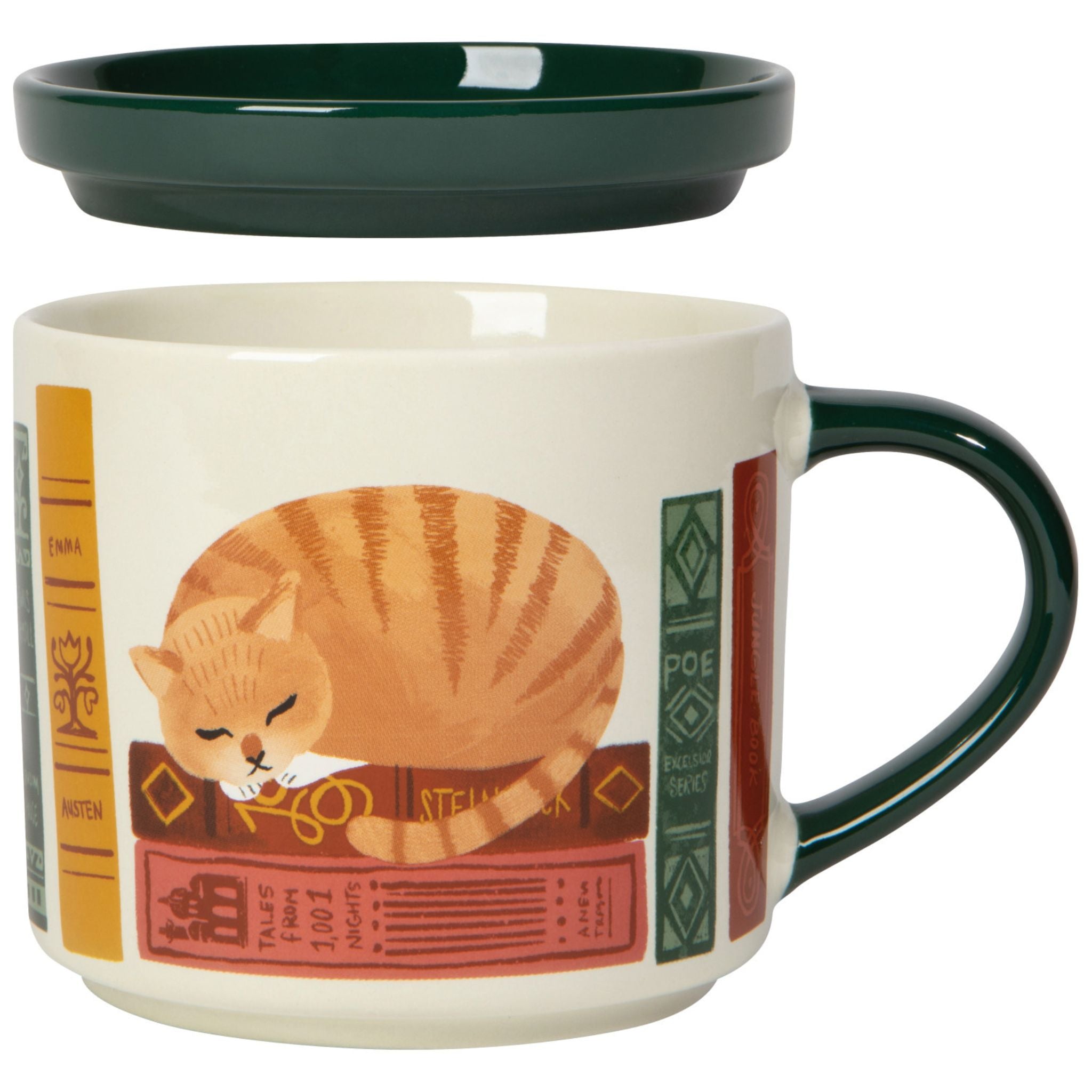 Mug w/Lid- Book Club