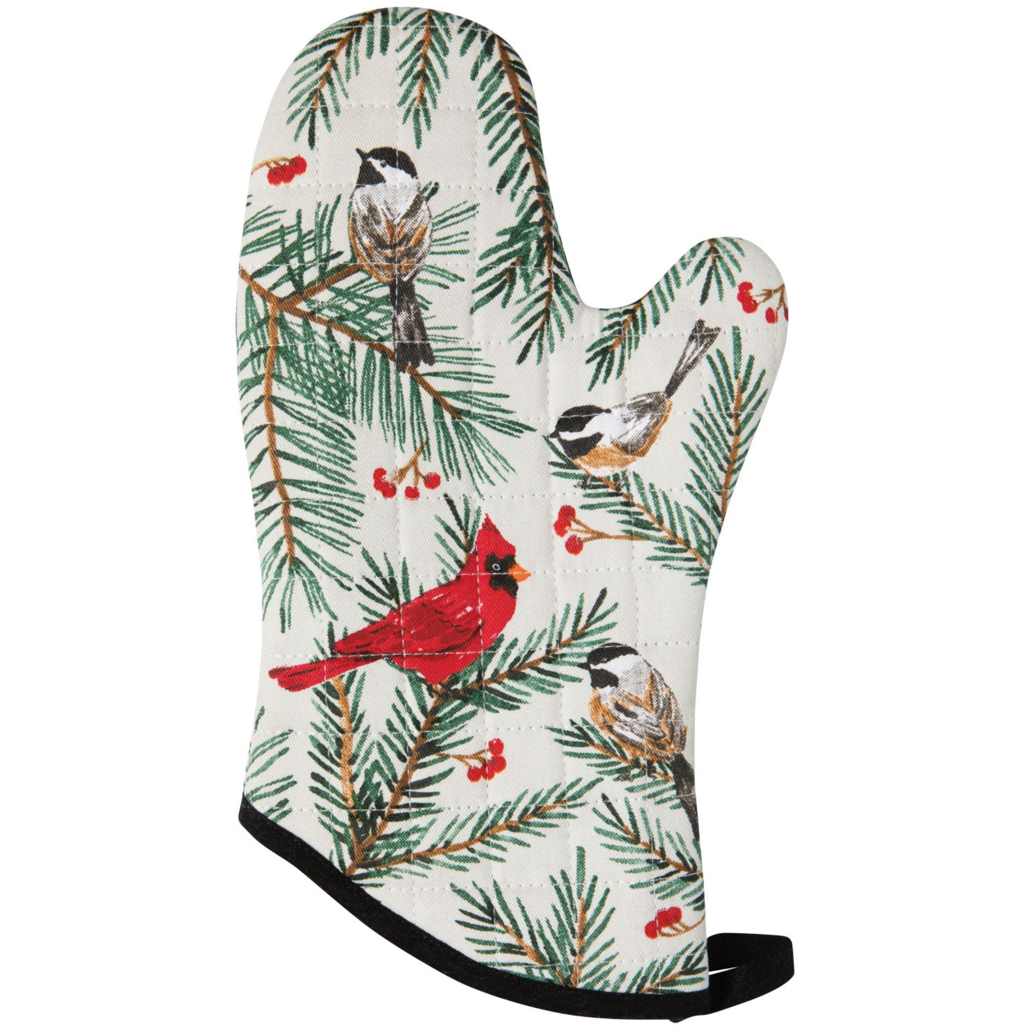 Oven Mitt - Birds & Boughs
