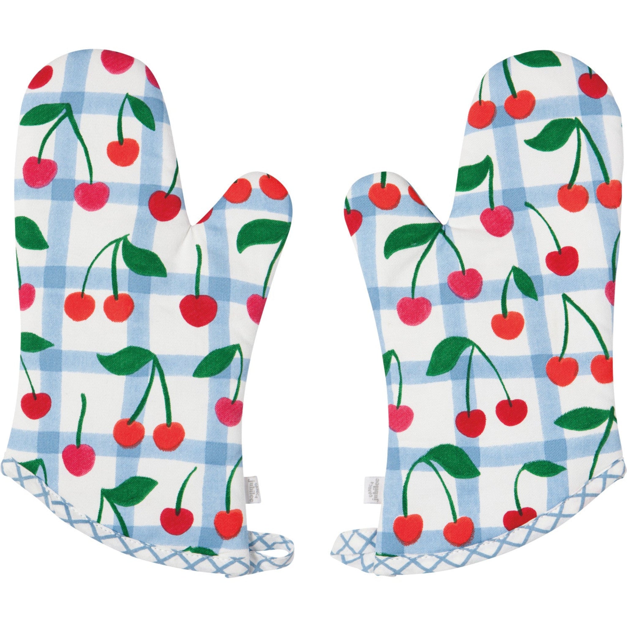 Oven Mitt Set - Very Cherry
