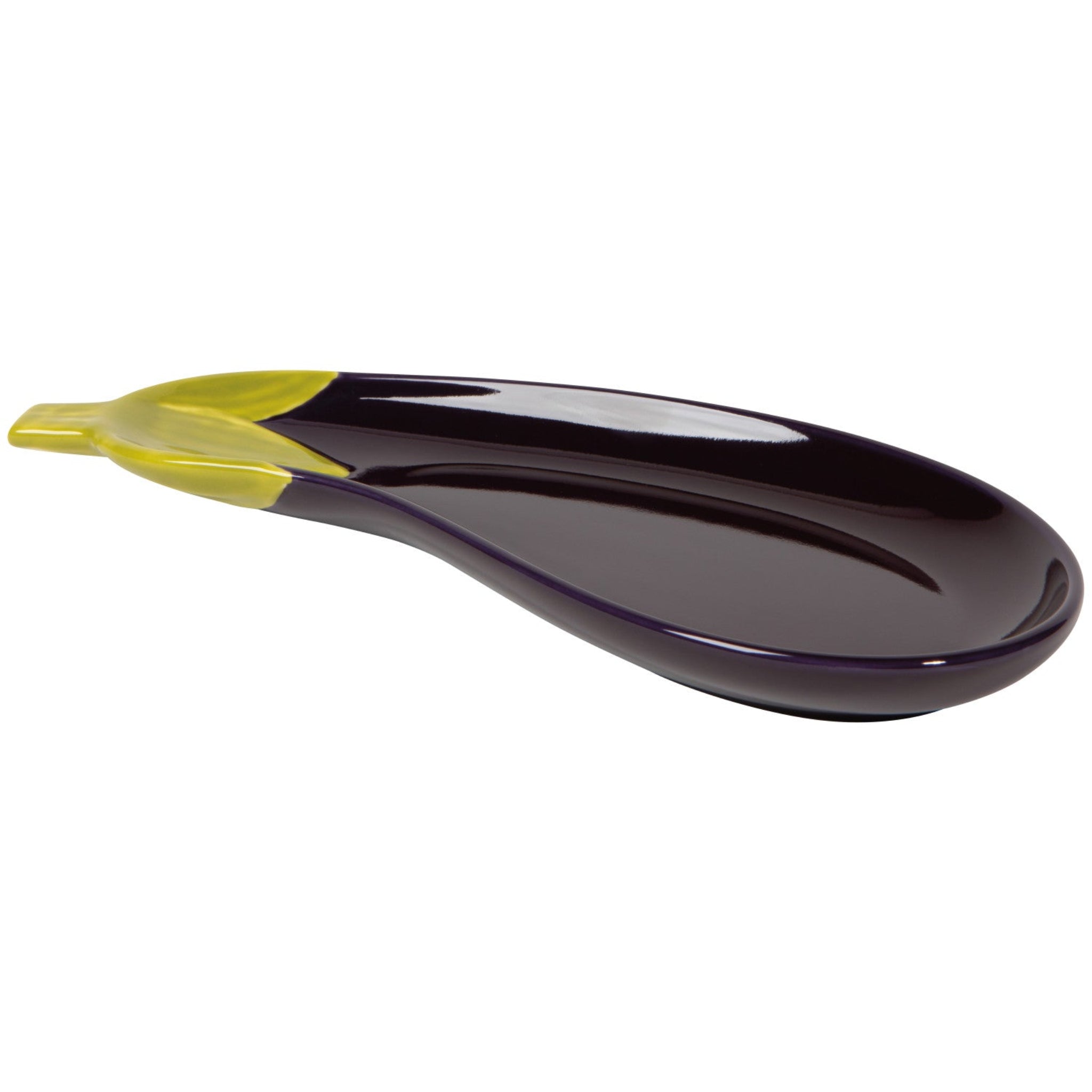 Shaped Dish - Eggplant
