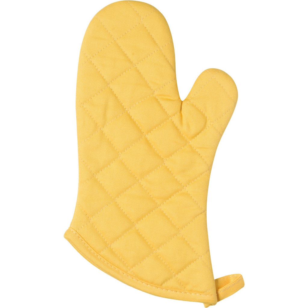 superior oven mitt - lemon yellow