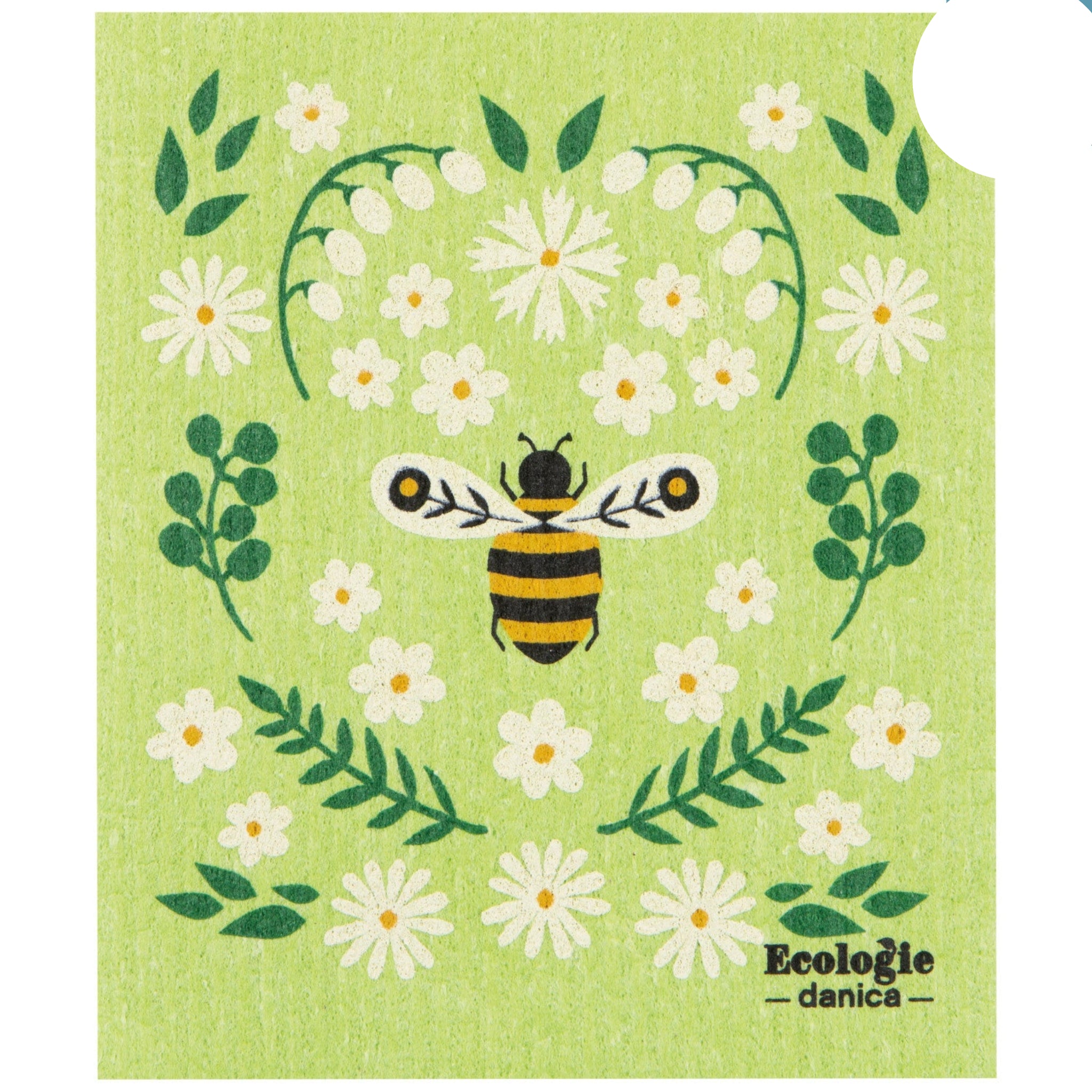 Swedish Dish Cloth - Bee Garden