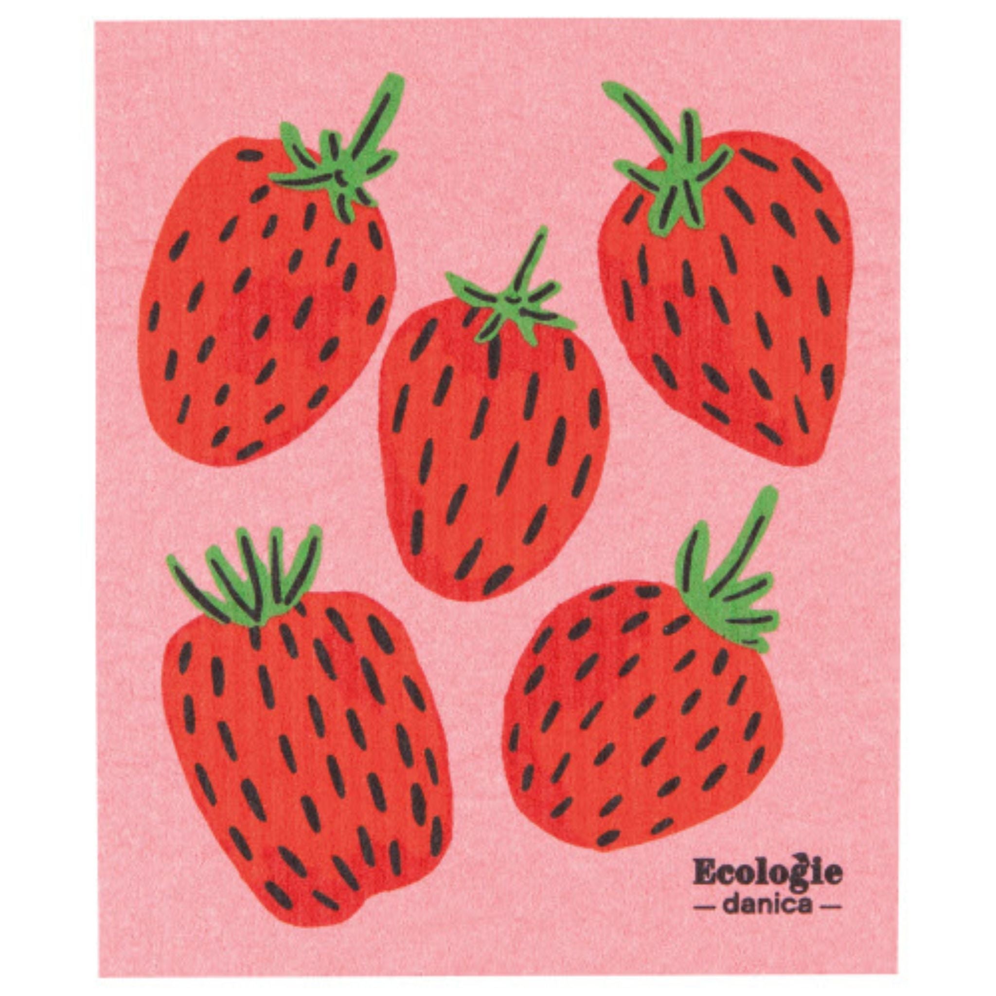 Swedish Dish Cloth - Berry Sweet