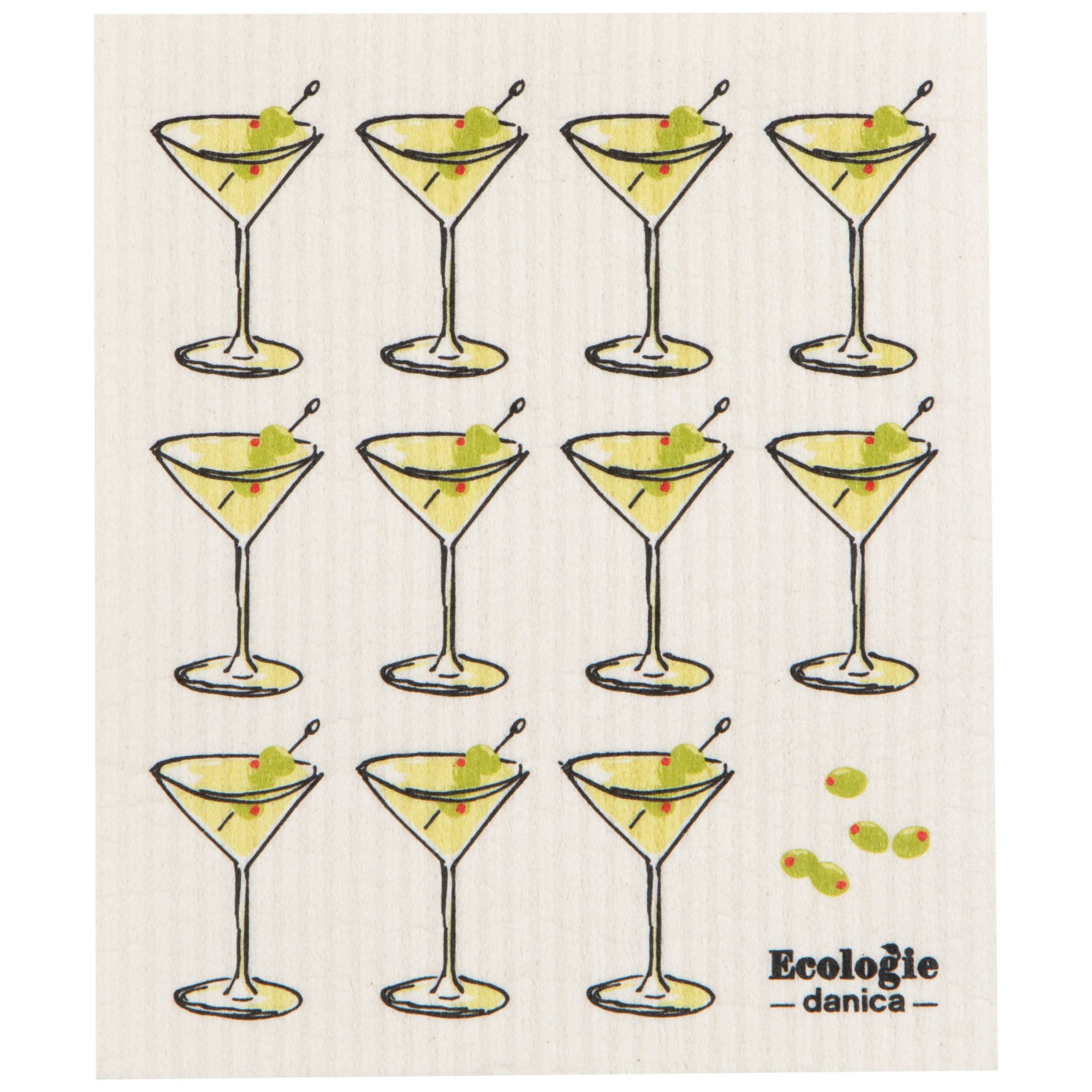 Swedish Dish Cloth - Martini