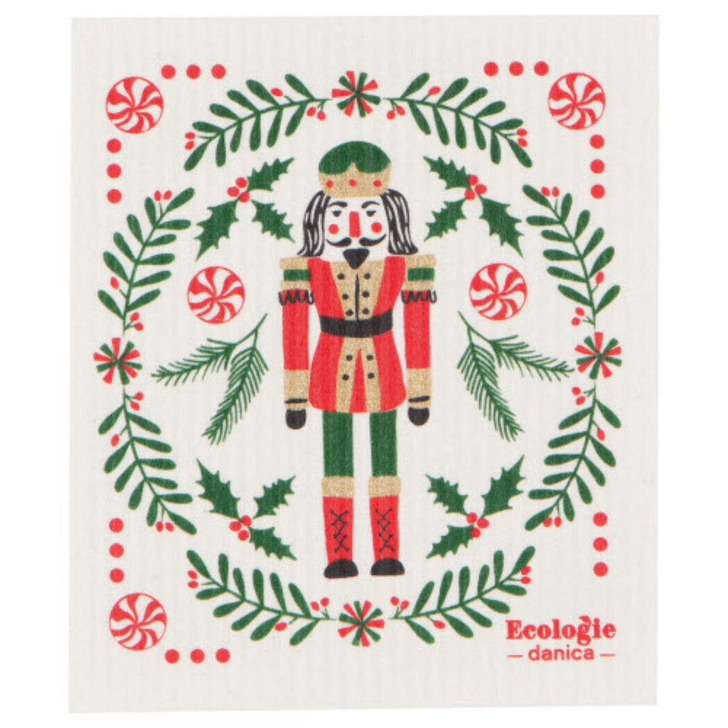 Swedish Dish Cloth - Nutcracker
