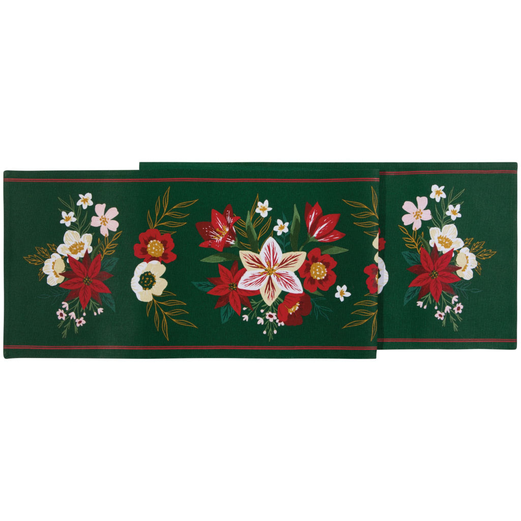 Table Runner - Amaryllis Christmas